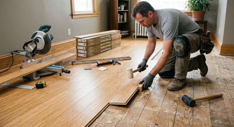 Bamboo Flooring Installation in Suwanee, GA