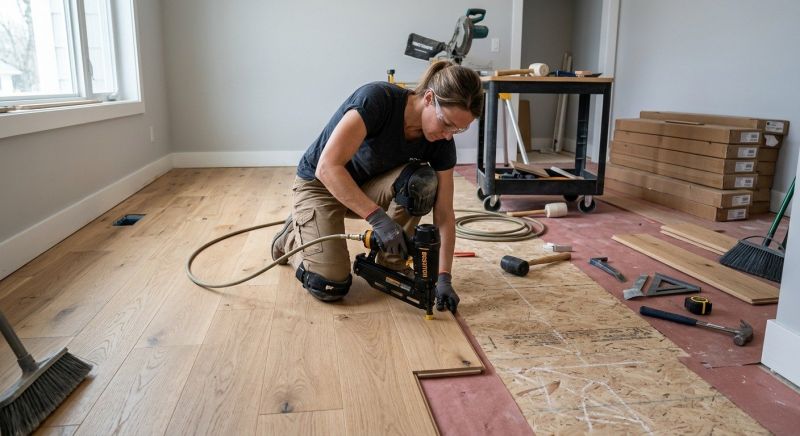 Hardwood Floor Installation in Cherokee County, GA
