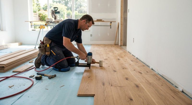 Hardwood Floor Installation in Dawsonville, GA