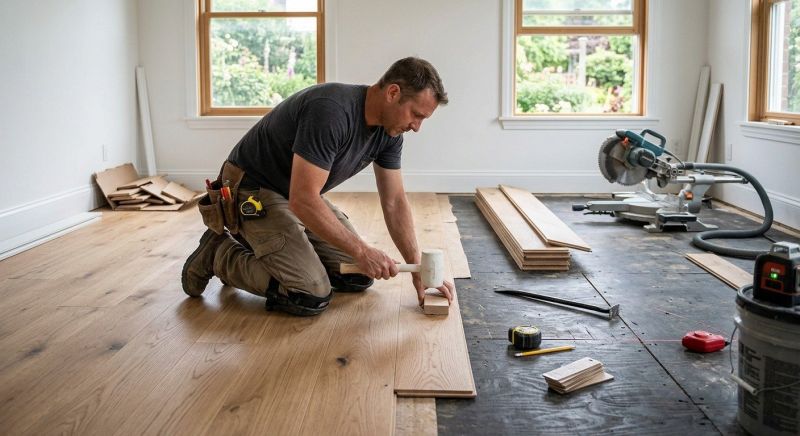Hardwood Floor Installation in Gwinnett County, GA