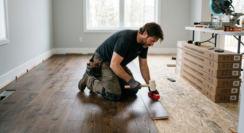 Hardwood Floor Installation in Snellville, GA