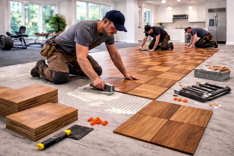 Hardwood Floor Installation in Snellville, GA