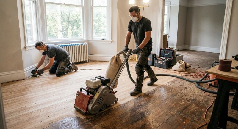 Hardwood Floor Renovation in Suwanee, GA