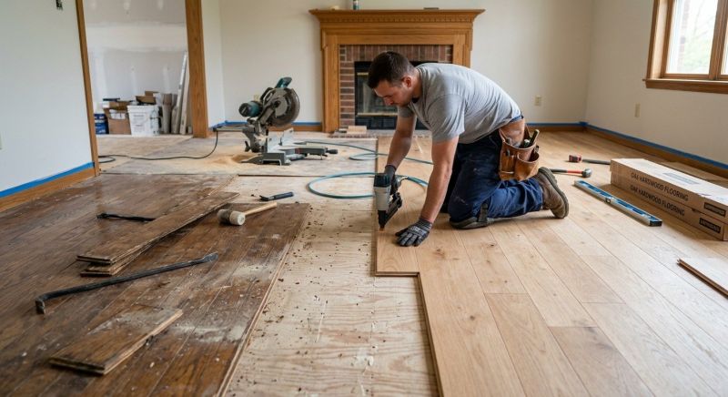 Hardwood Replacement in Cobb County, GA