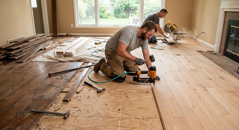 Hardwood Replacement in Roswell, GA