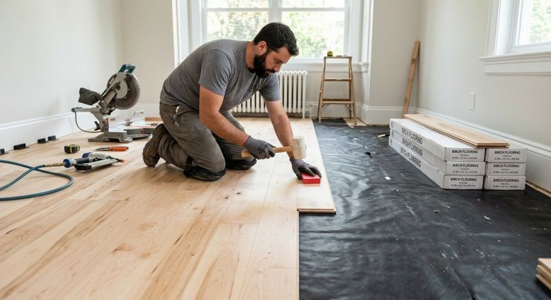 Maple Flooring Installation in Cherokee County, GA