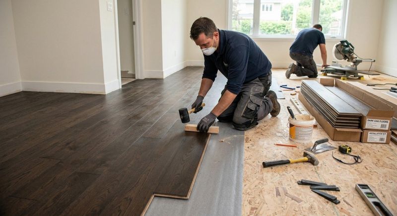 Maple Flooring Installation in Flowery Branch, GA