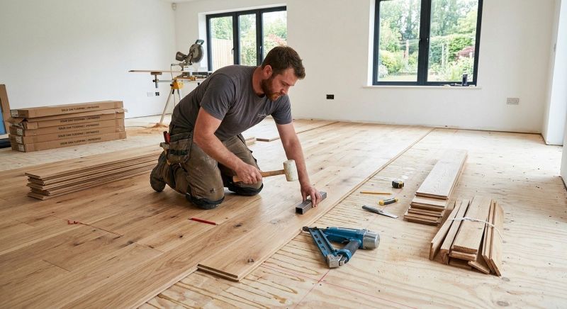 Oak Floor Installation in Dacula, GA