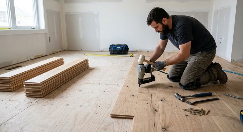 Oak Floor Installation in Lithonia, GA