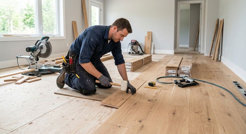 Wood Floor Replacement in Auburn, GA