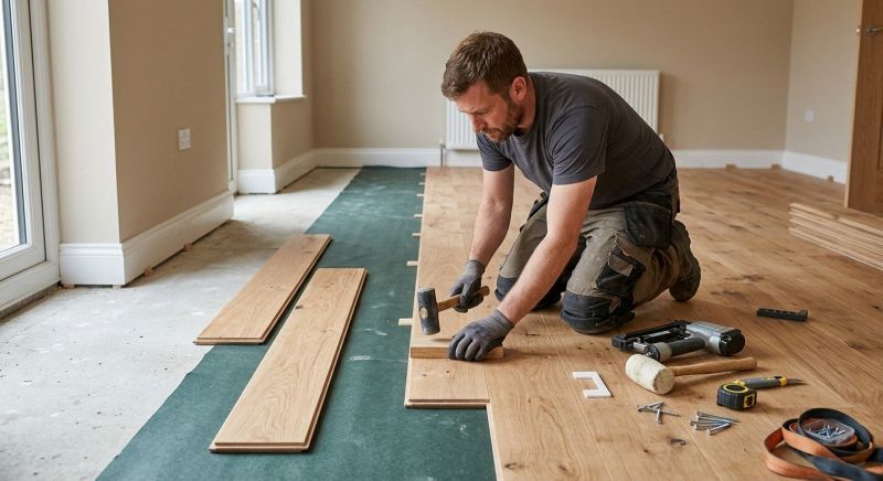 Wood Floor Replacement in Hall County, GA
