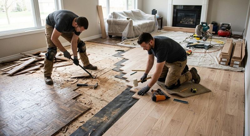 Wood Flooring Installation in Dawsonville, GA